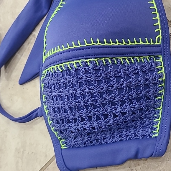 Xhilaration Blue Bikini Top - Picture 3 of 4